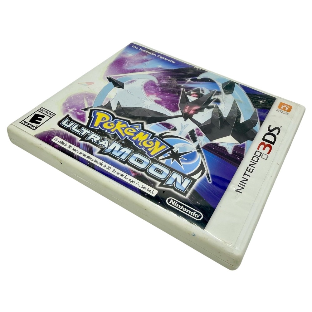 Nintendo Pokemon Ultra Moon 3DS Replacement Case and Cover Art Only Good